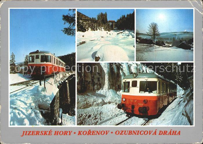 Bergbahn Jizerske Hory Korenov Ozubnicova Draha
