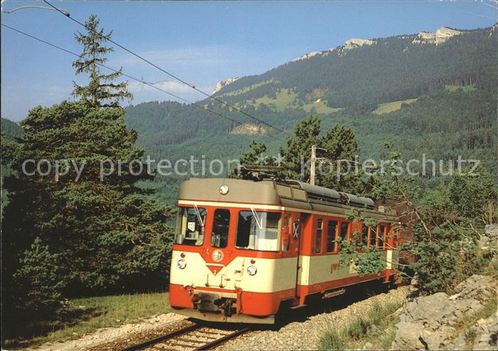 Eisenbahn Yverdon Ste-Croix Rapille de Baulmes