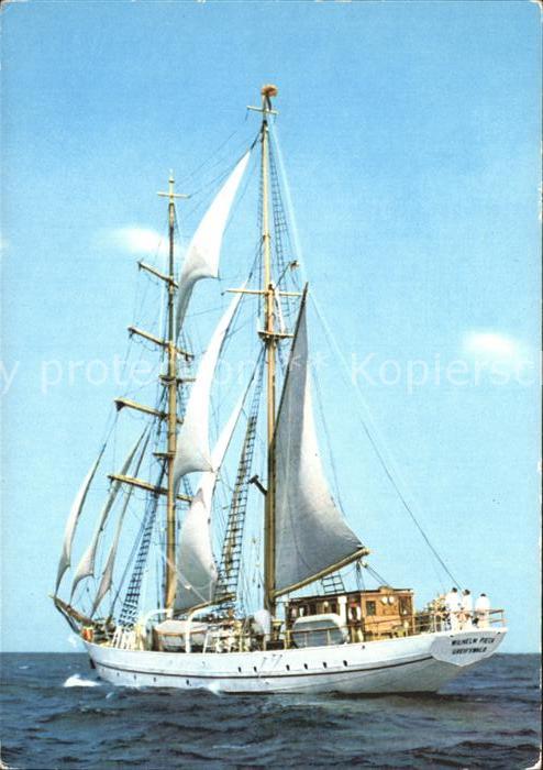Segelschiffe Segelschulschiff Wilhelm Pieck