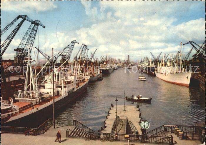 Hafenanlagen Bremen ueberseehafen