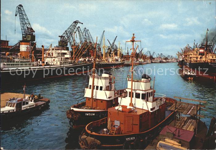 Hafenanlagen Bremen Hafen Schiffe