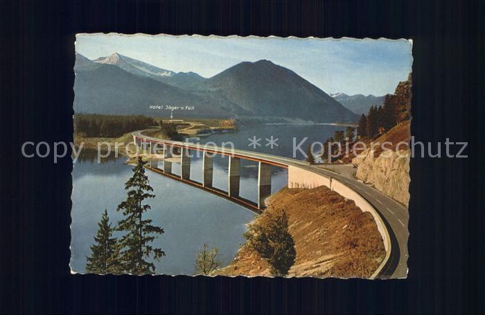 Bruecken Bauwerke Faller Klammbruecke Scharfreiter Sylvensteinsee