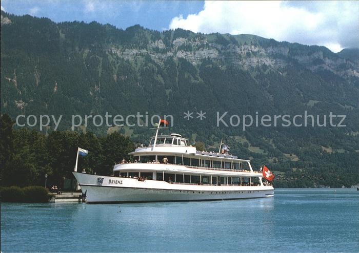 Motorschiffe MS Brienz Brienzersee