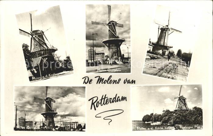 Windmuehle Rotterdam Kralinger Plas Charlois Oostplein Korte