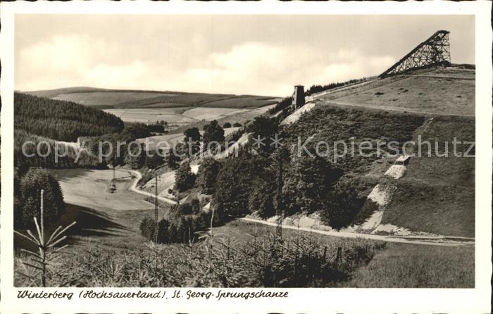 Ski-Flugschanze St.-Georg Winterberg Hochsauerland