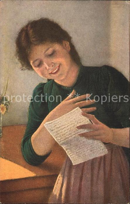 Verlag Muenchner Kunst Nr. 9 E. v. Bergen Ein Liebesbrief