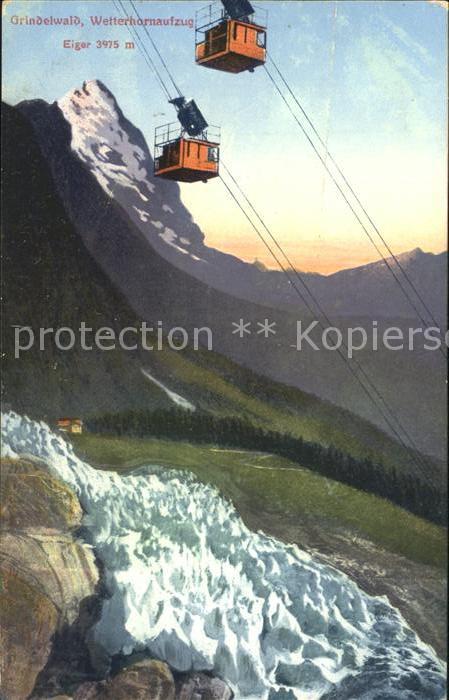 Seilbahn Wetterhorn Grundelwald Eiger