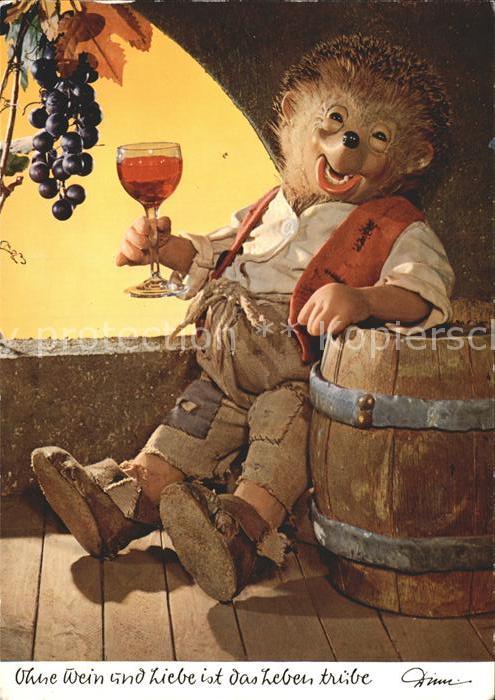 Mecki Nr. 311 Wein Fass Trauben