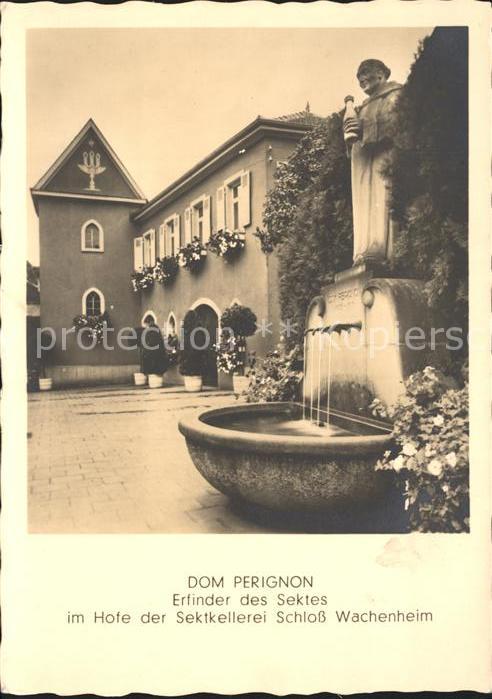 Alkohol Sekt Sektkellerei Schloss Wachenheim Dom Perignon