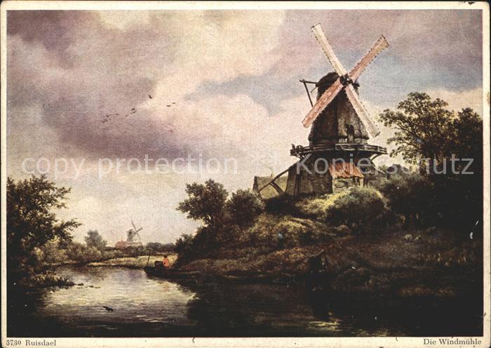 Windmuehle Jacob van Ruisdael F.-A.-Ackermann-Verlag