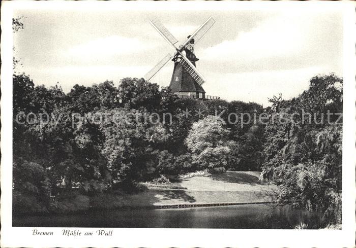 Windmuehle Muehle am Wall Bremen