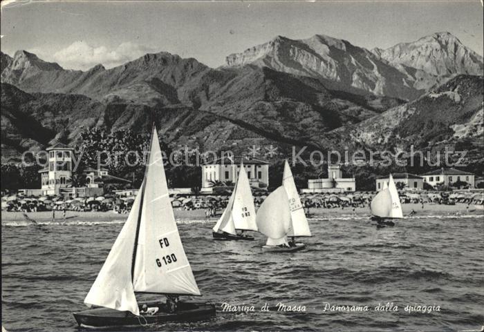 Segelboote Marina di Massa