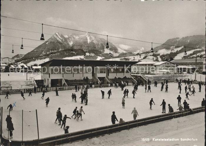 Eislaufen Schlittschuhlaufen Kunsteisstadion Sonthofen Gruenten