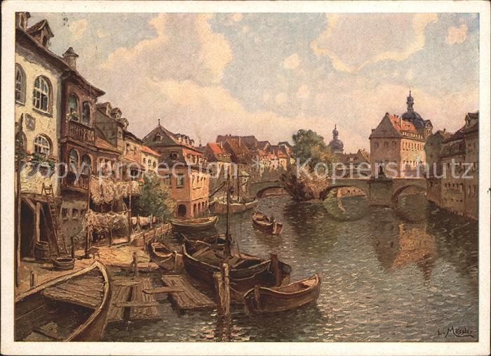 Moessler L. Bamberg Klein-Venedig