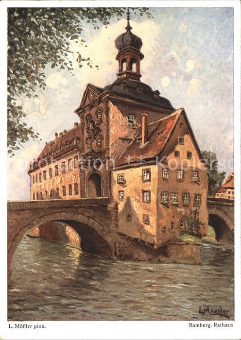 Moessler L. Bamberg Rathaus