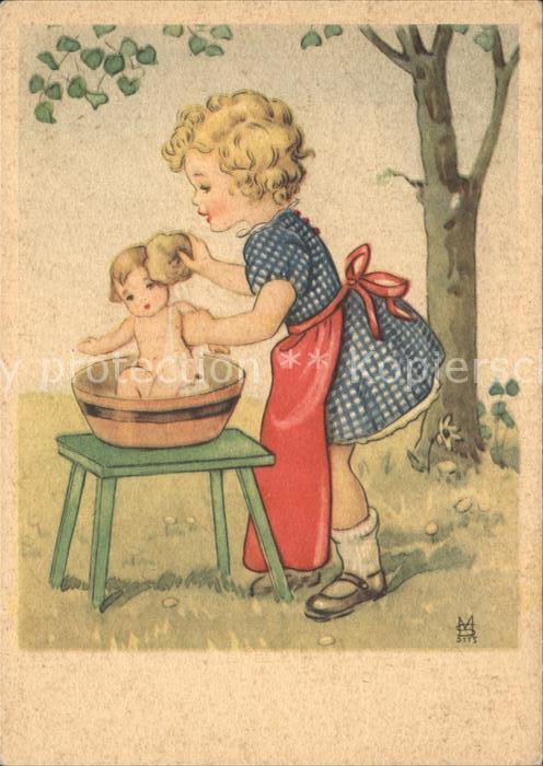 Puppe Doll Poupee Kinderspielzeug Kind Bad Schwamm