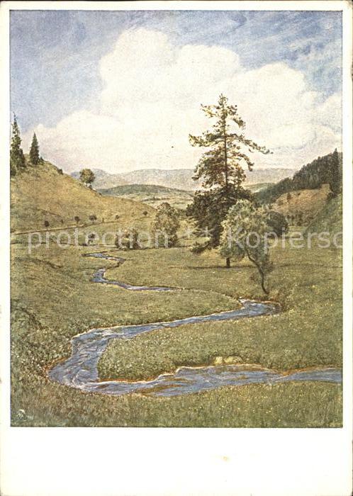 Thoma Hans Das wandernde Baechlein Bruckmann-Verlag-Nr. 174