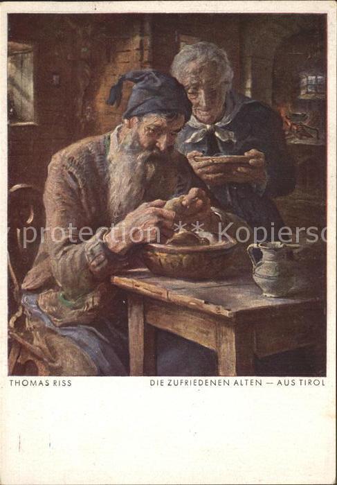 Riss Thomas Die zufriedenen Alten aus Tirol Nr. 20/440