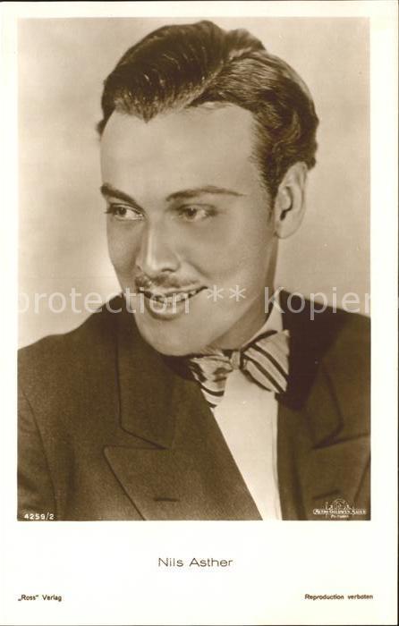 Verlag Ross Nr. 4259/2 Schauspieler Nils Asther