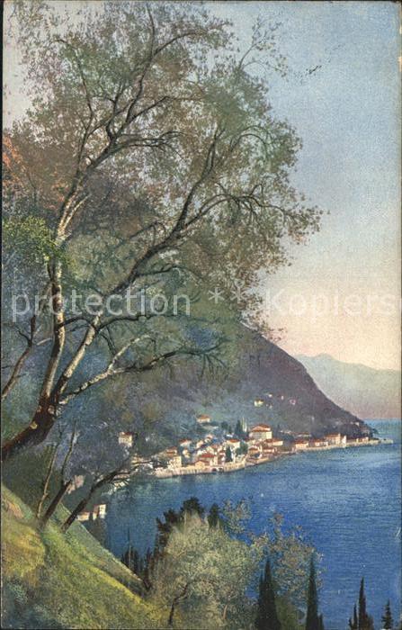 Verlag Photochromie Nr. 3337 Serie 196 Lago di Como Varenna