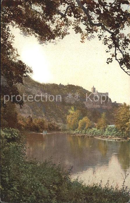 Verlag Photochromie Nr. 2547 Serie 131 Berg Schloss Fluss