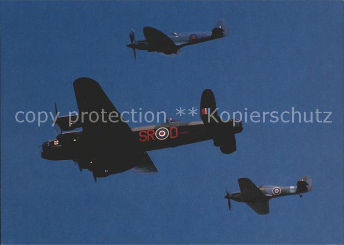 Flugzeuge Militaria Battle of Britain Memorial Flight BoBMF Lancaster
