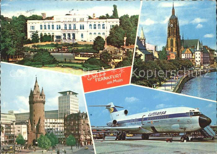 Lufthansa Frankfurt am Main Gesellschaftshaus am Zoo Eschenheimer-Turm