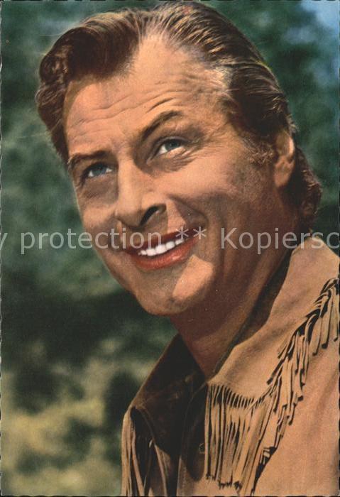 Schauspieler Lex Barker Winnetou