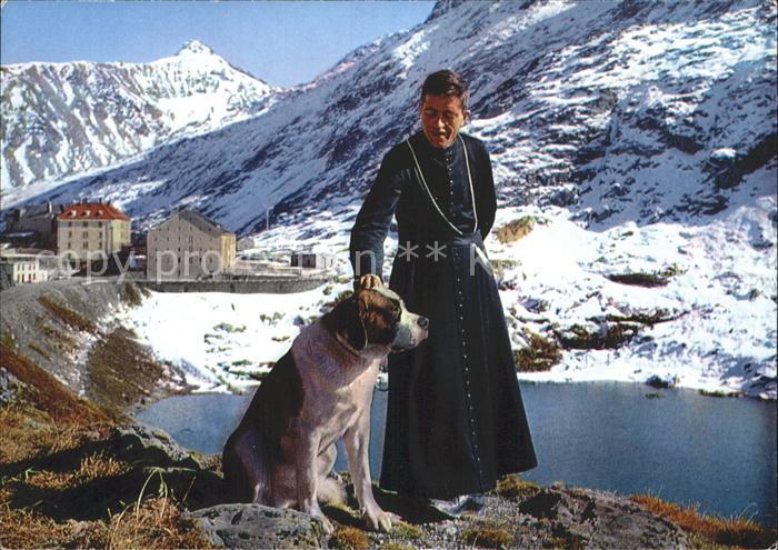 Bernhardiner Moench Hospice Grand Saint Bernard