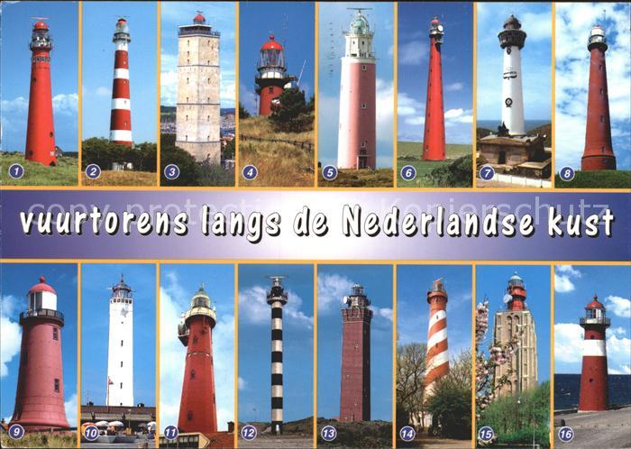 Leuchtturm Lighthouse 16 Leuchttuerme Niederlande