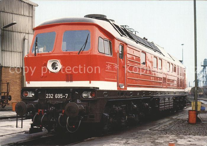 Eisenbahn Reichsbahnlok 232 695-7 Betriebshof Regensburg