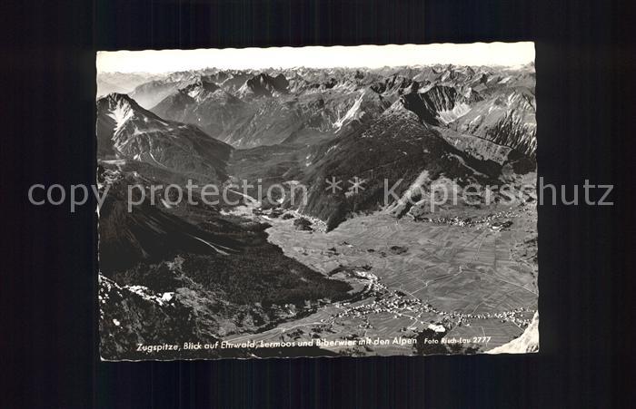 Foto Risch-Lau Nr. 2777 Zugspitze Ehrwald Lermoos Biberwie