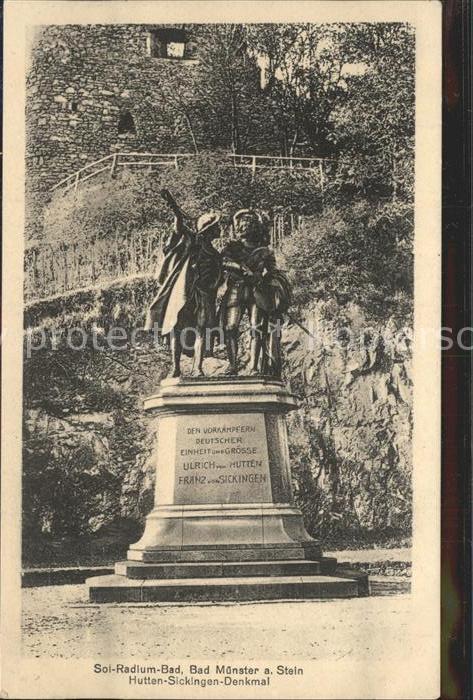 Denkmal Hutten-Sickingen-Denkmal Bad Muenster am Stein