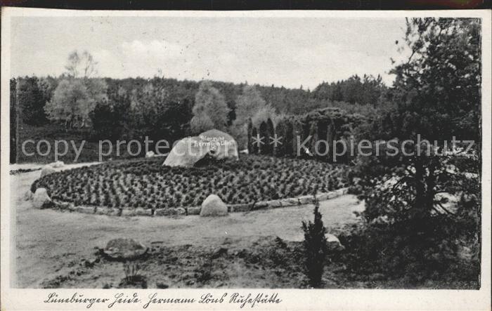 Huenengrab Hermann Cöns Ruhestätte Lüneburger Heid