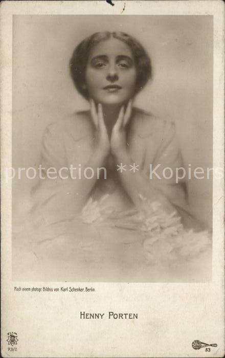 Schauspieler Henny Porten