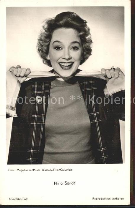 Schauspieler Nina Sandt