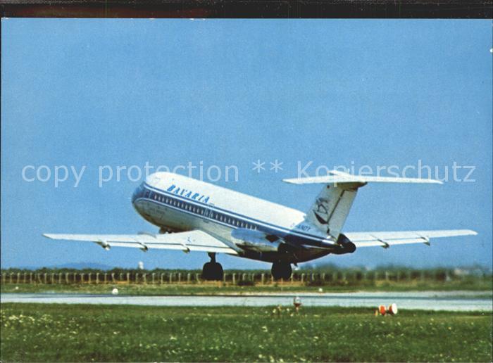 Flugzeuge Zivil Bavaria BAC One Eleven Holiday-Jet