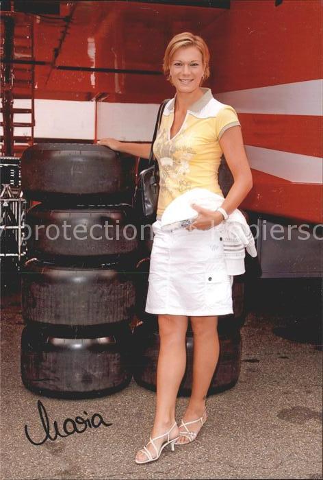 Skisport Maria Hoefl-Riesch Autogramm