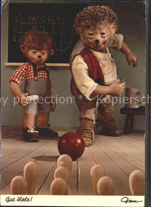 Mecki Nr. 454 Kegeln Tafel Kreide