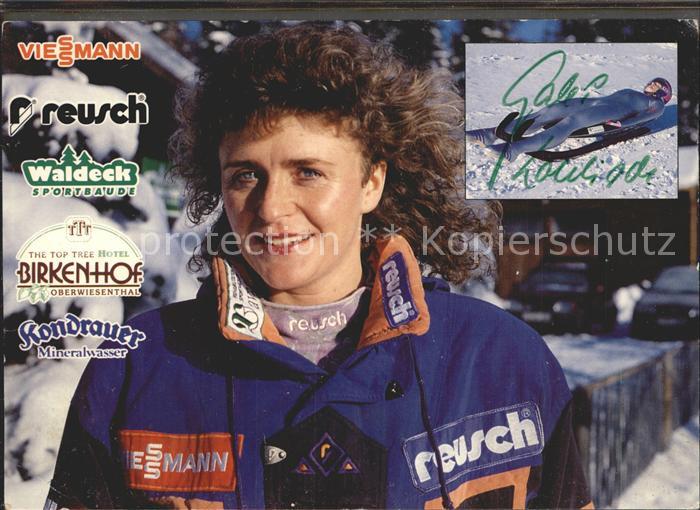 Bobsport Gabriele Kohlisch Autogramm