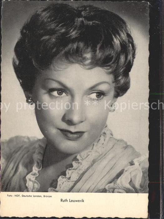 Schauspieler Ruth Leuwerik