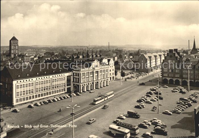 ROSTOCK  CITY Ernst Thaelmann Platz