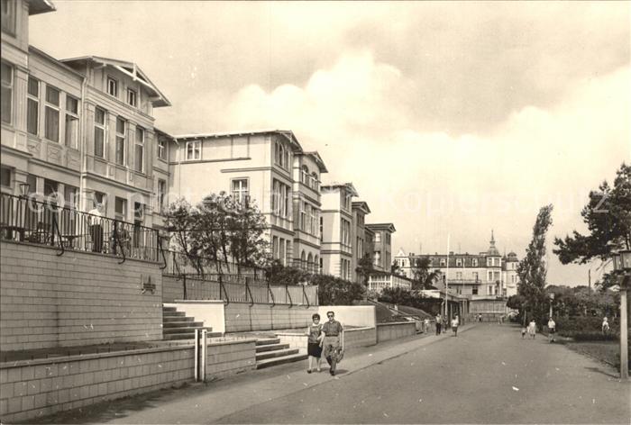 Zinnowitz Ostseebad Usedom Promenade der Voelkerfreundschaft