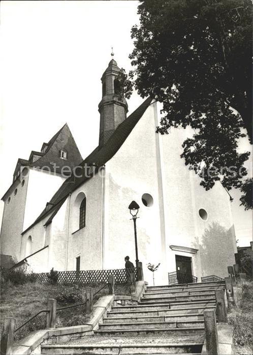 Ehrenfriedersdorf Erzgebirge Wehrkirche Sankt Nicklas