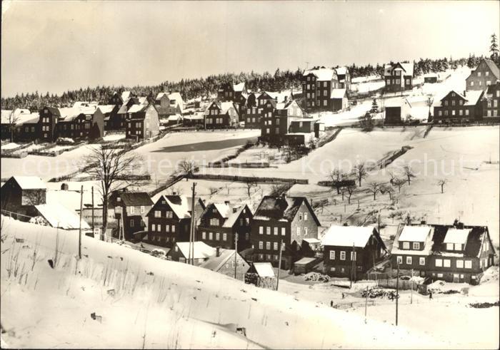 Steinheid Dorf Winter