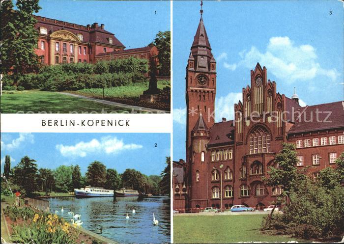 Koepenick Kunstgewerbliches Museum Hotelschiff Kuhle Wampe Rathaus