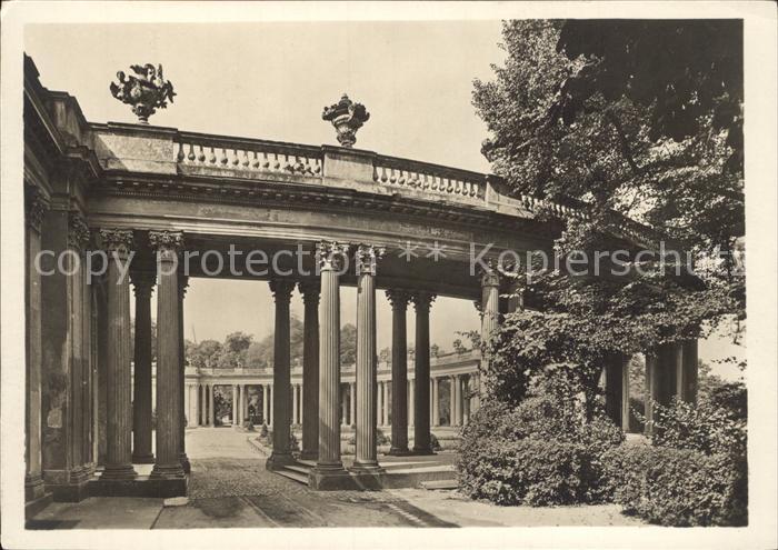 Potsdam Schloss Sanssouci Saeuleneingang