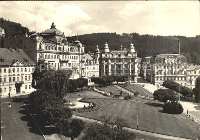 Marianske Lazne Heilanstalten am Gottwaldsplatz