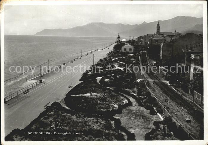 Bordighera Passeggiata a mare