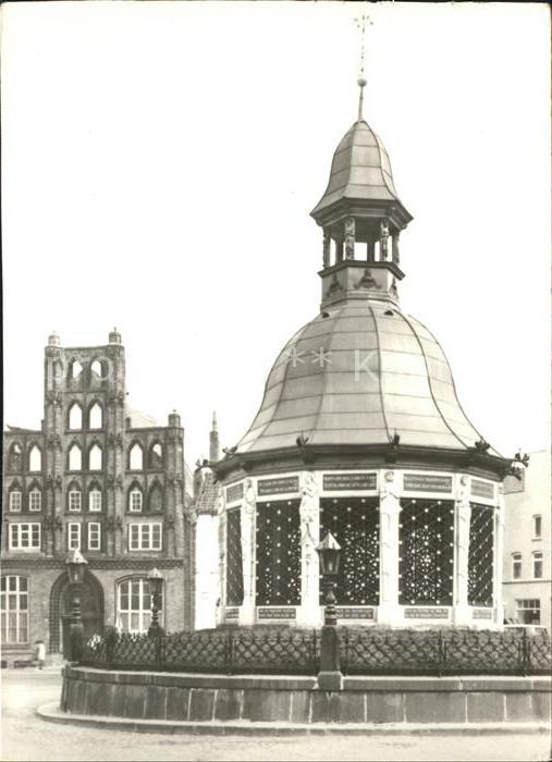 Wismar Mecklenburg Vorpommern Wasserkunst